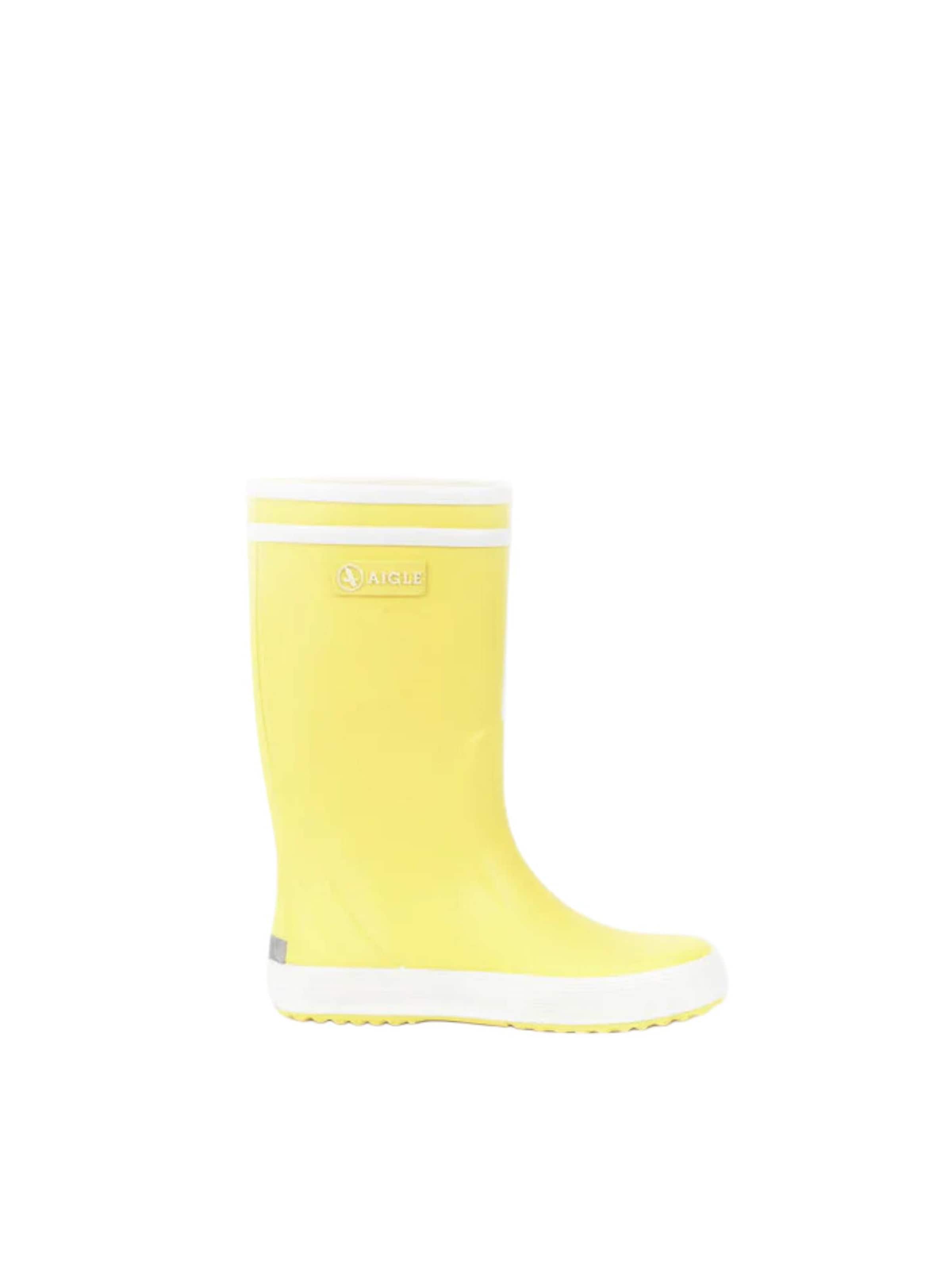 AIGLE Regenlaarzen 'LOLLY POP' in Geel: voorkant