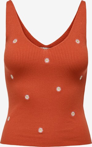 Tops en tricot 'NANNA' JDY en orange : devant