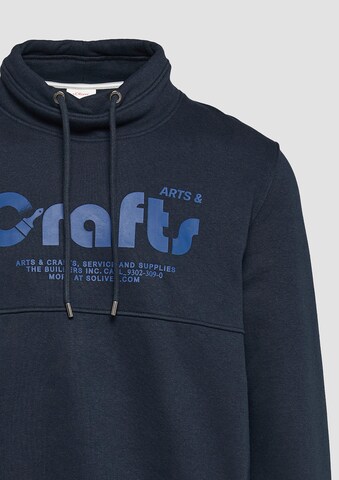 s.Oliver Sweatshirt in Blue