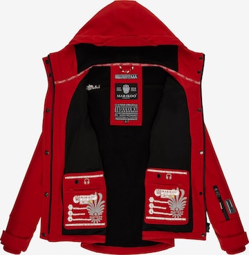 MARIKOO Weatherproof jacket 'Kleine Zicke' in Red