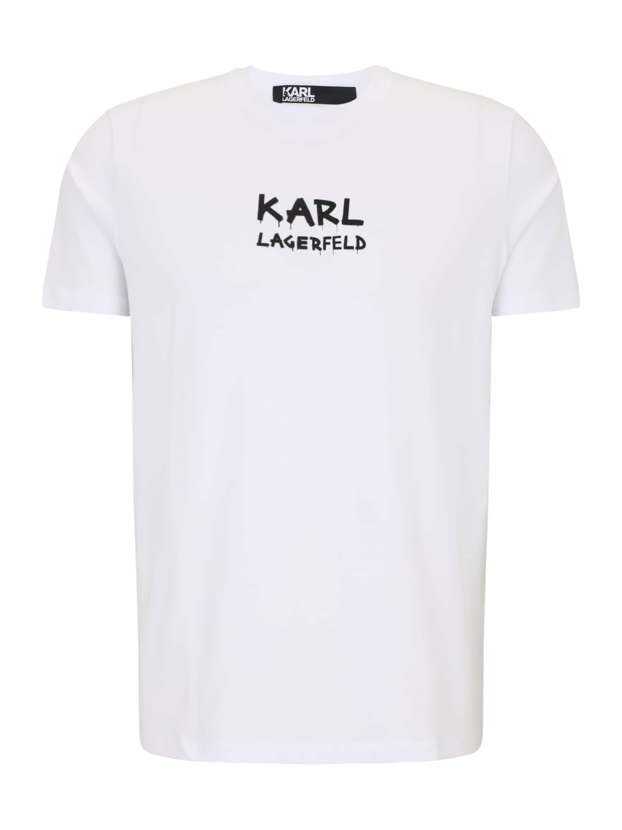 Maglietta di Karl Lagerfeld in bianco: frontale