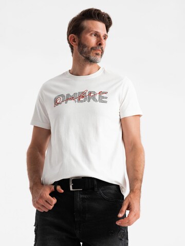 Ombre Shirt in White