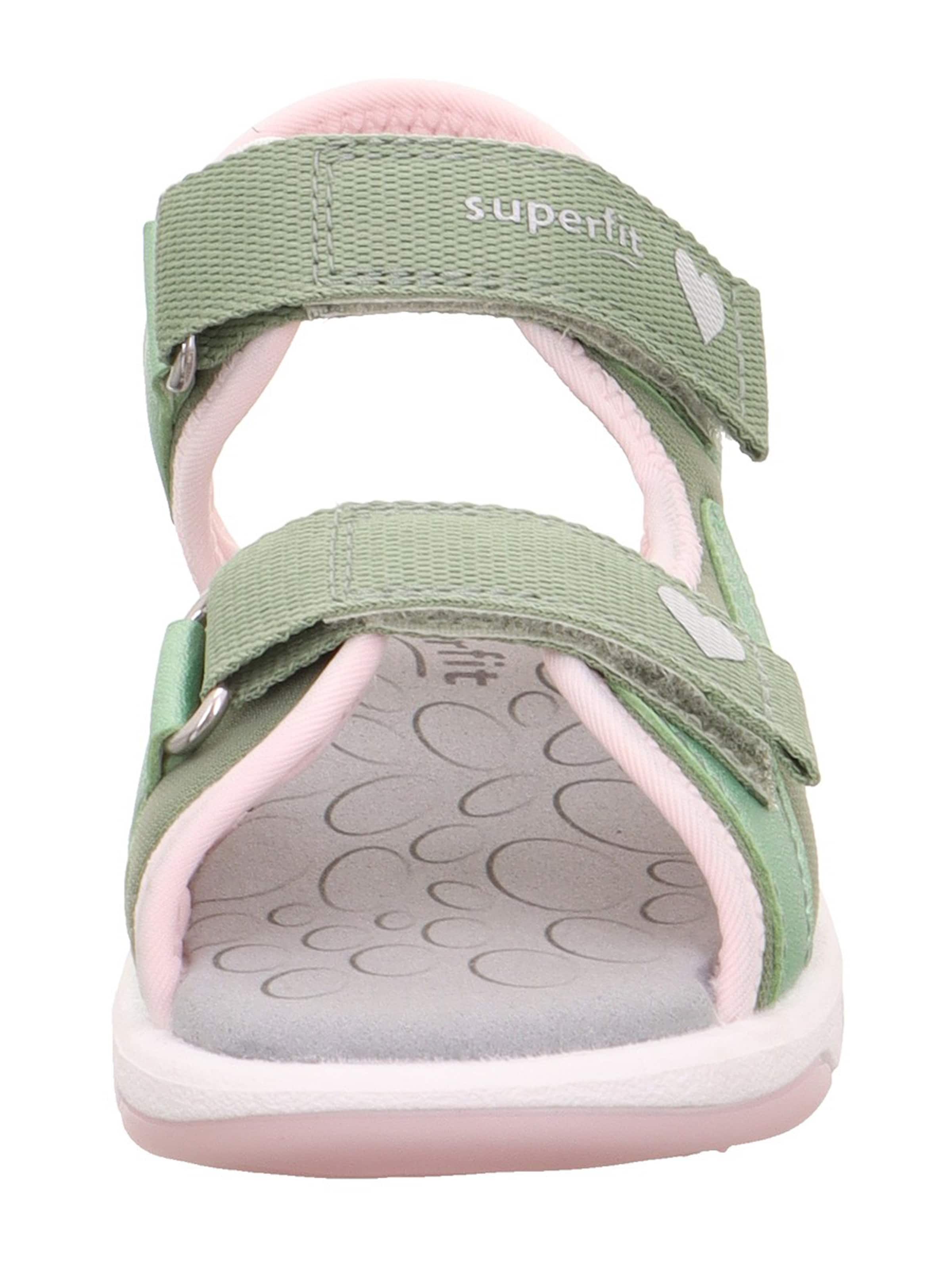 SUPERFIT - Sandália 'PEBBLES' em verde