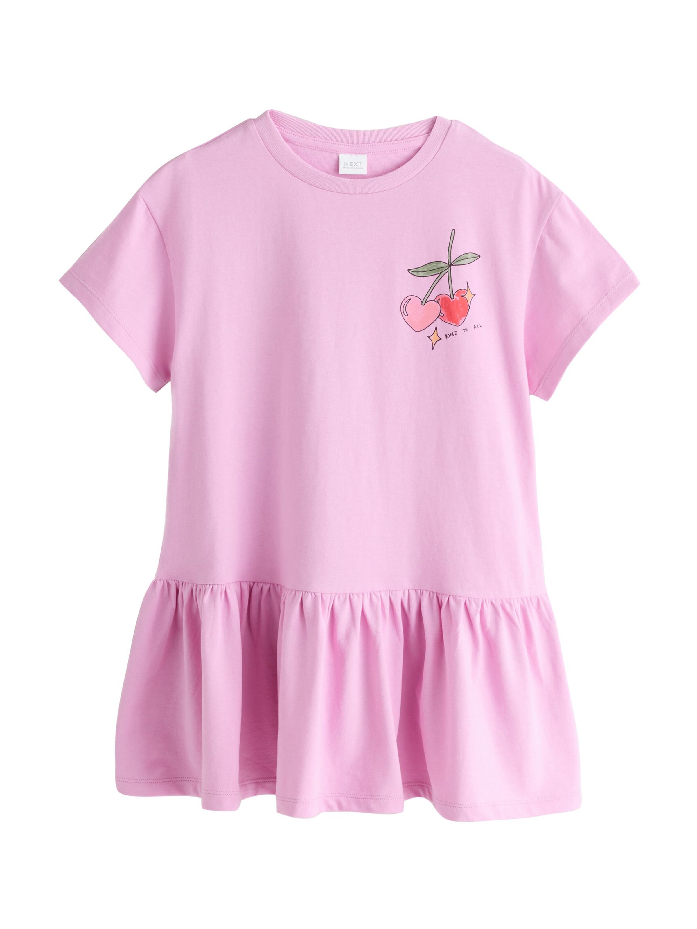 Next - Vestido en rosa: frente