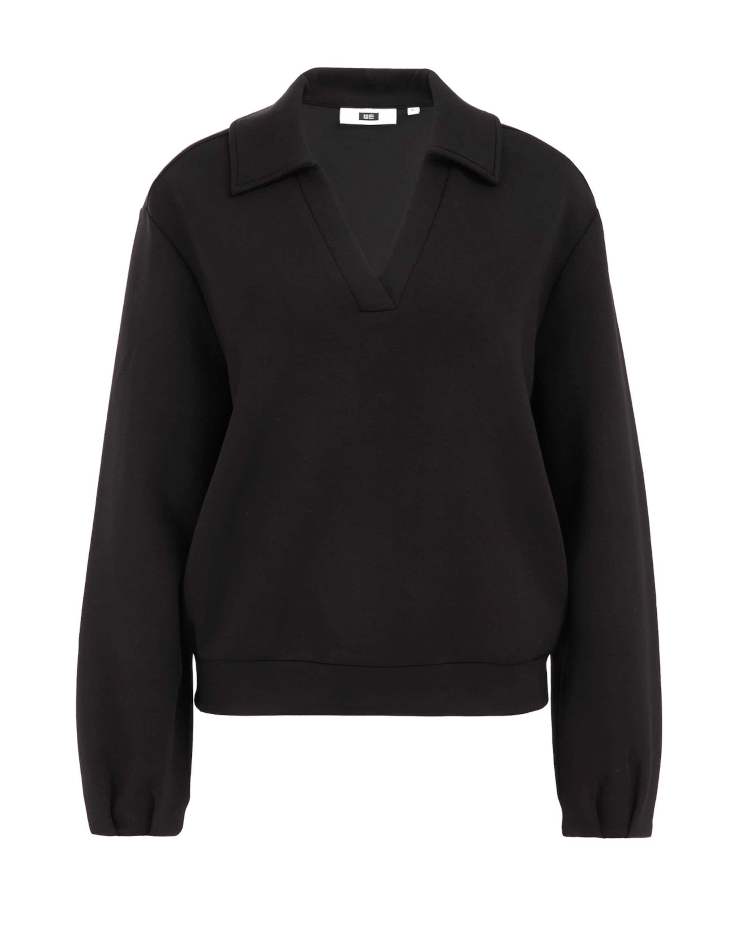 WE Fashion Sweter w kolorze czarny: przód