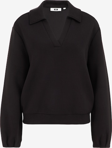Pulover de la WE Fashion pe negru: față