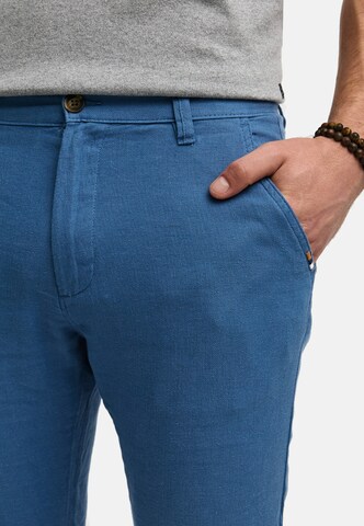INDICODE JEANS Regular Broek in Blauw