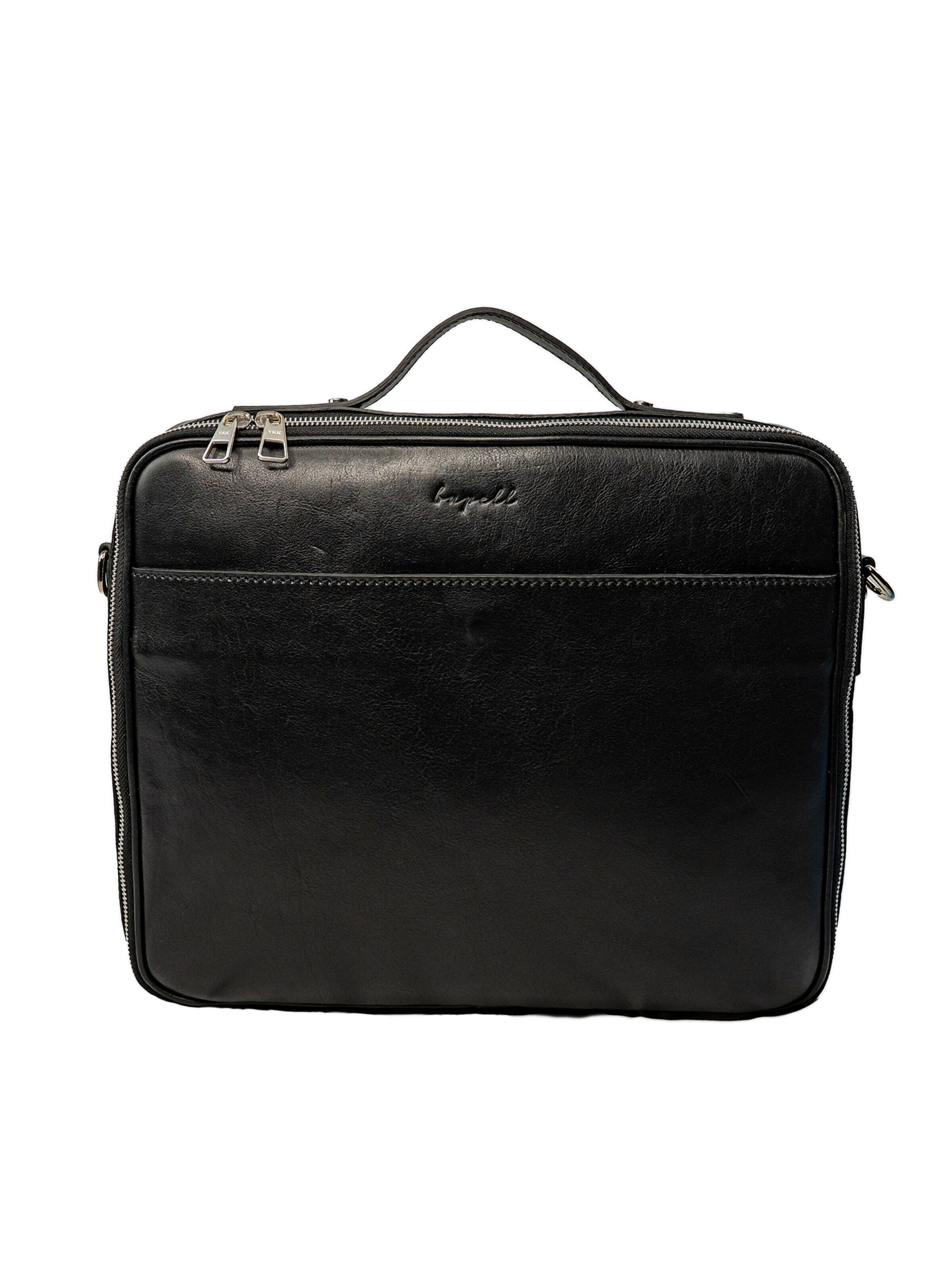 bupell Briefcase 'Stefano' in Black: front