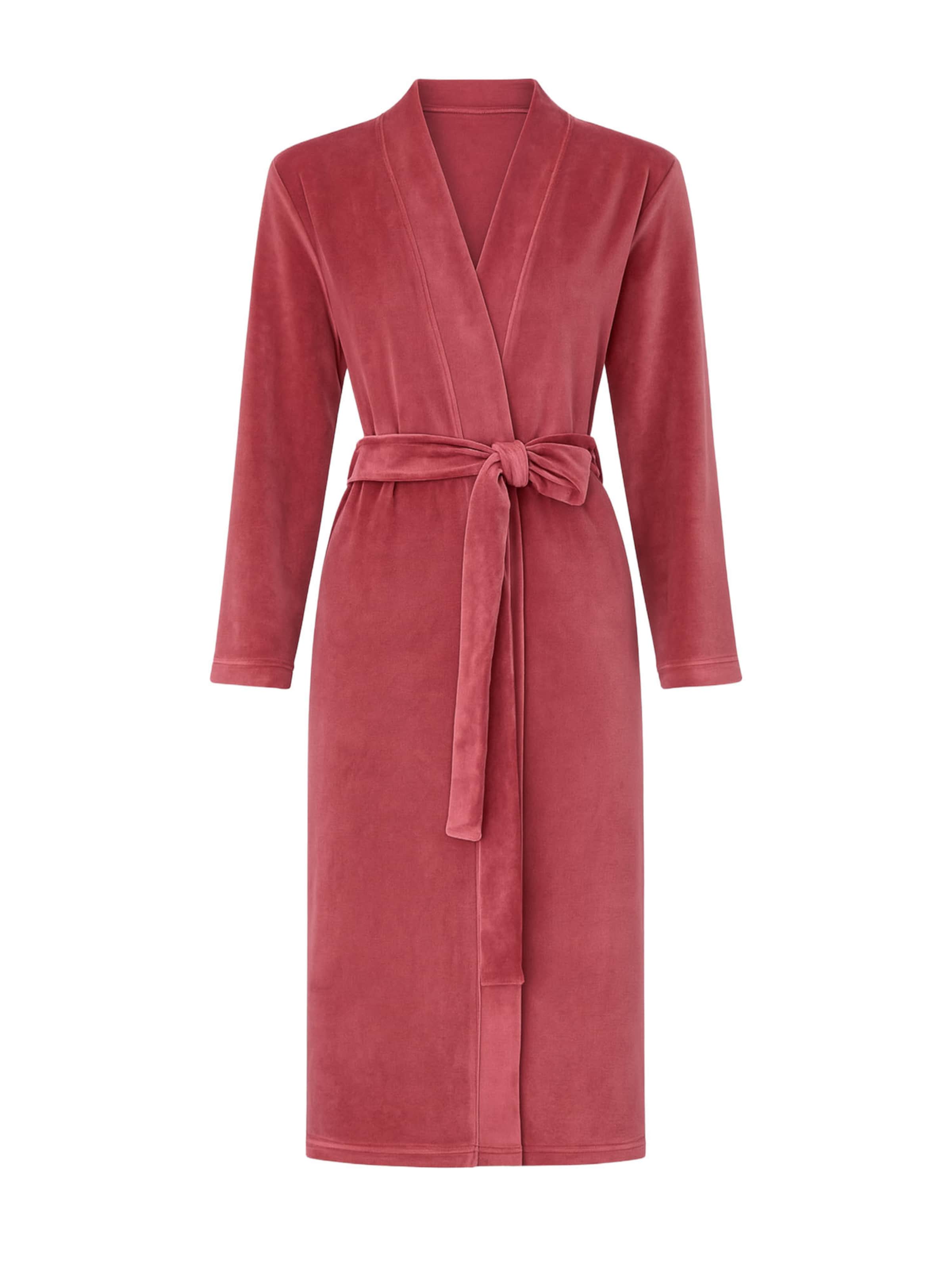 Goldenbay - Albornoz largo ' Dandelion ' en rosa: frente