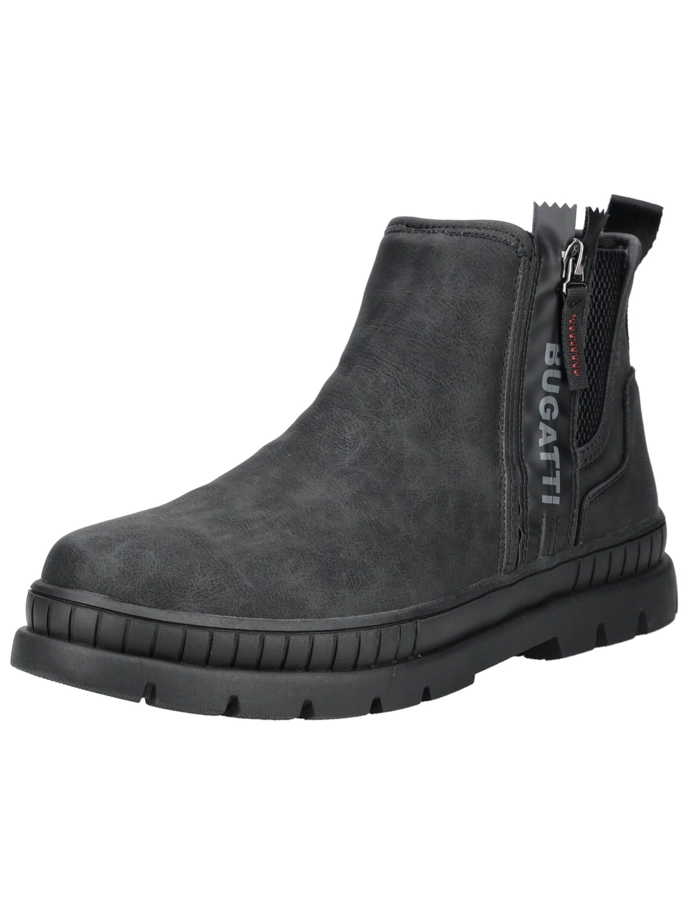bugatti Boots in Zwart: voorkant