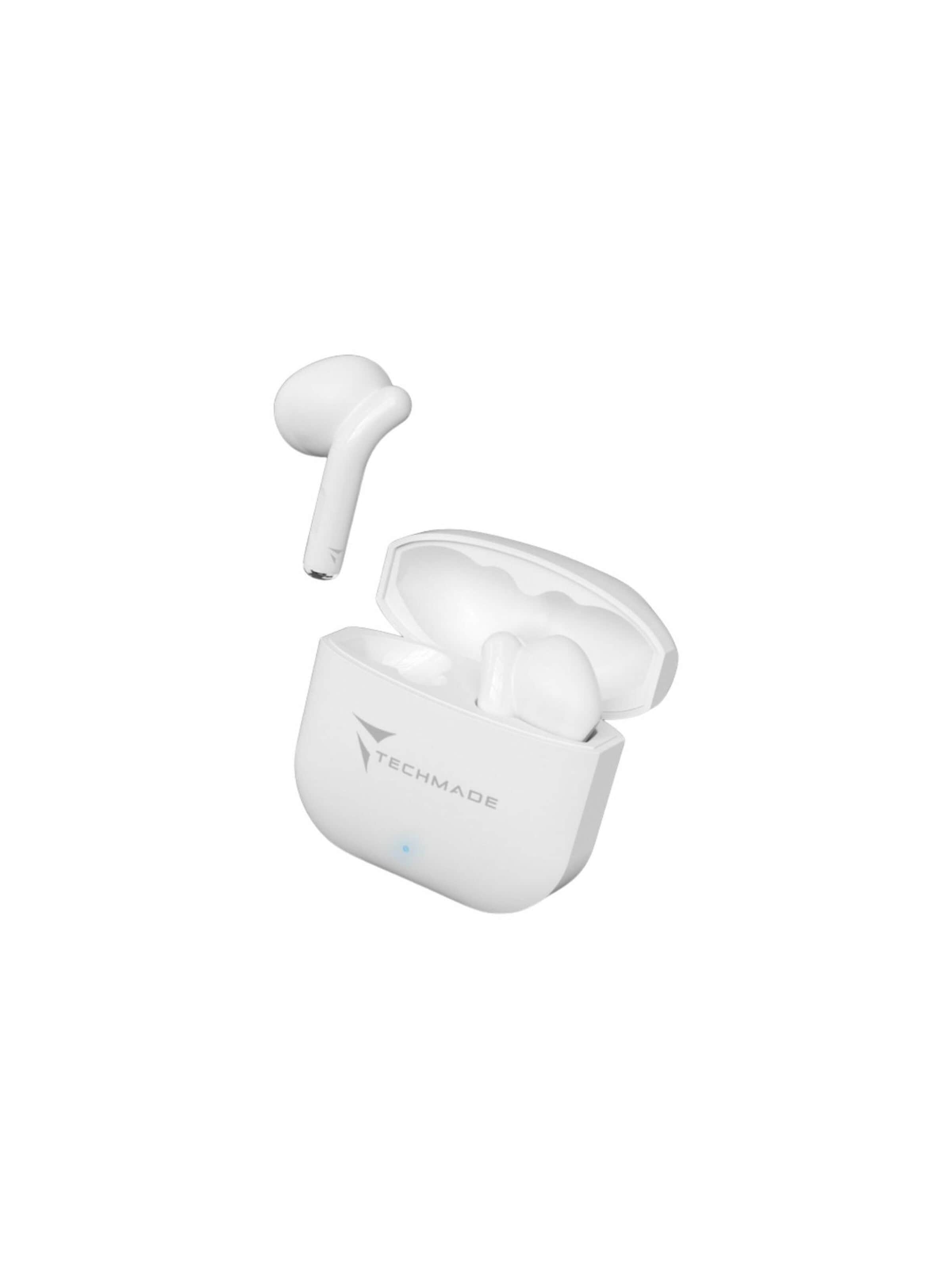 Casques 'Techmade AI Kabellose Ohrhörer' Techmade en blanc