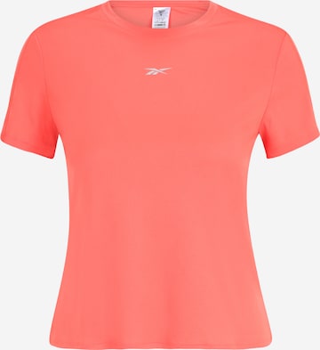 Reebok Sport Λειτουργικό μπλουζάκι σε πορτοκαλί: μπροστά