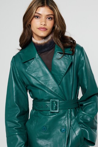 Aligne Between-seasons coat 'Gens' in Green