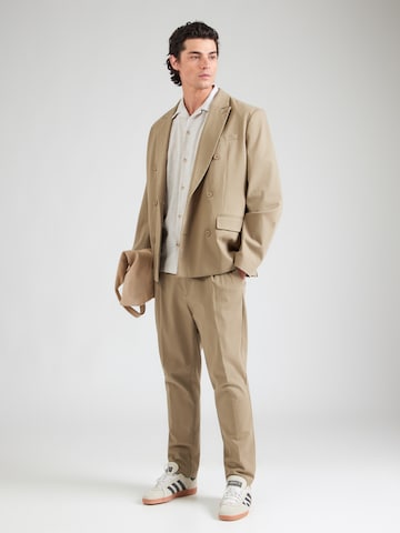 JACK & JONES - Ajuste confortable Camisa 'JJESUMMER' en beige