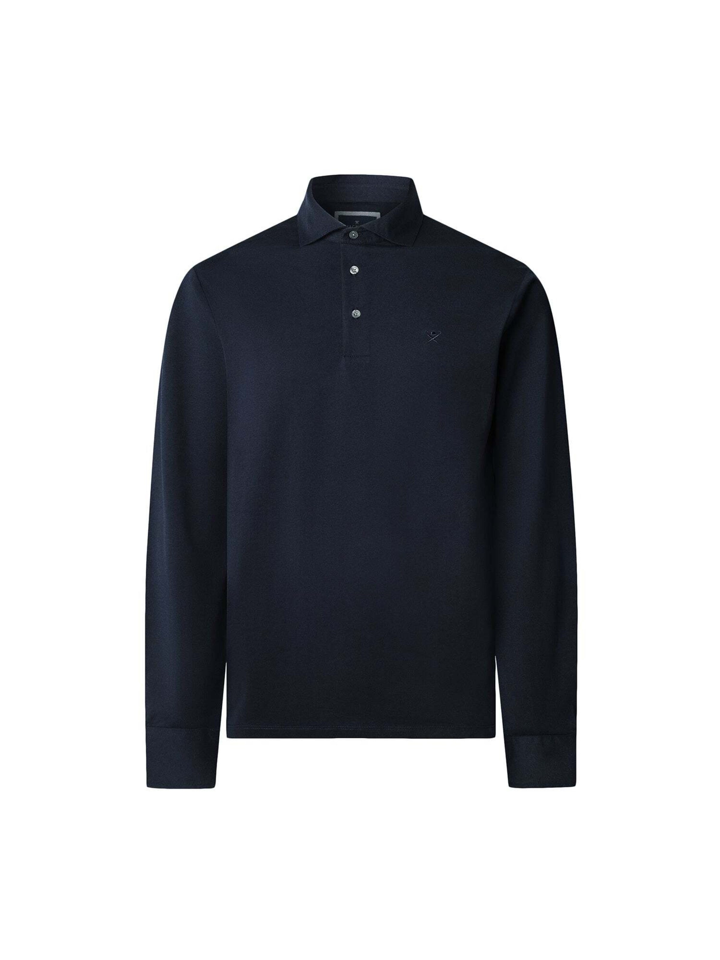 Hackett London Shirt in Blauw: voorkant