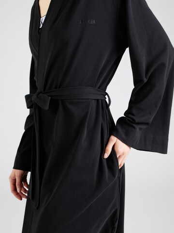 Calvin Klein Underwear Morgenmantel 'ROBE' in Schwarz