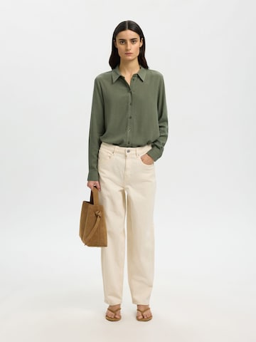 Chemisier 'Viva' SELECTED en vert
