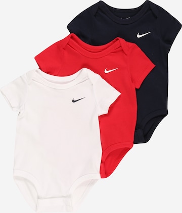 Nike Sportswear Ползунки/боди в Красный: спереди
