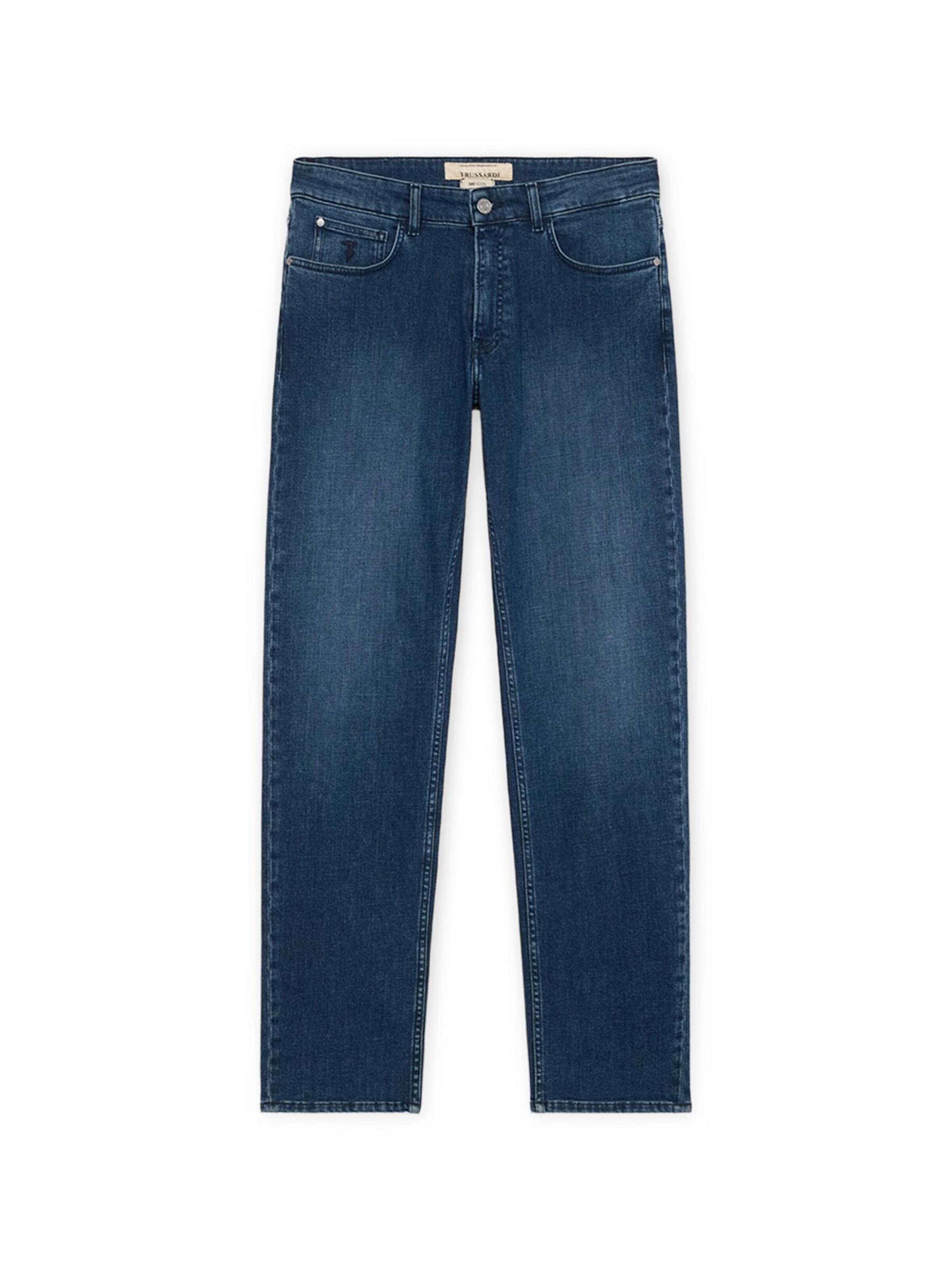Trussardi - regular Vaquero en azul: frente