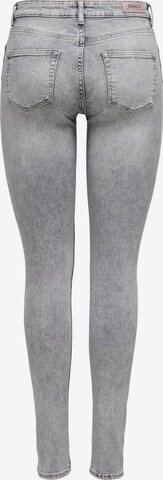 ONLY Slimfit Jeans 'BLUSH' in Grau