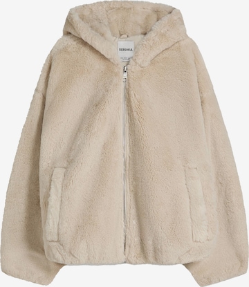 Giacca di mezza stagione di Bershka in beige: frontale