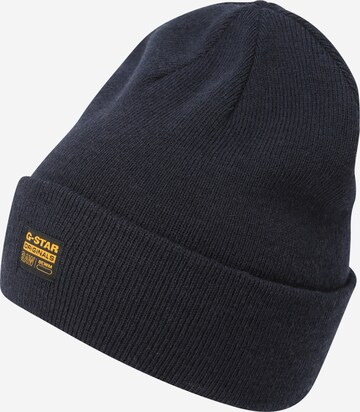 G-Star RAW Beanie 'Effo' in Blue: front