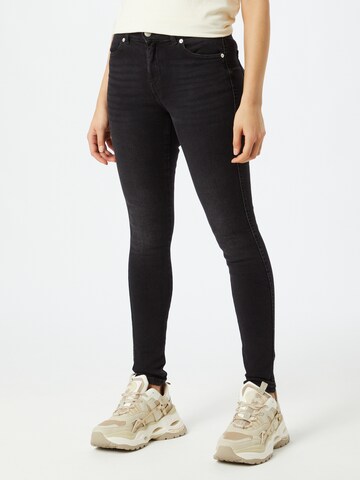 Skinny Jean 'Lexy' Dr. Denim en noir : devant