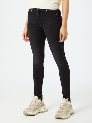 Skinny Jean 'Lexy' Dr. Denim en noir : devant