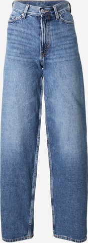 WEEKDAY Wide leg Jeans 'Rail' i blå: framsida