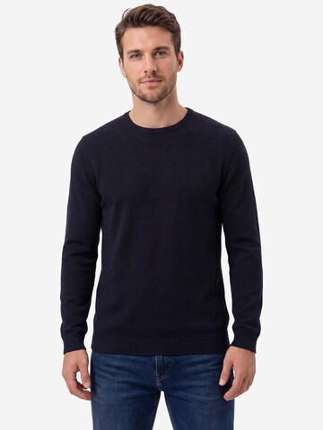 s.Oliver Pullover 'Basic'‌‌‌‌‌‌‌‌ in Schwarz: Vorderseite