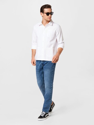 BURTON MENSWEAR LONDON Regular Fit Hemd in Weiß