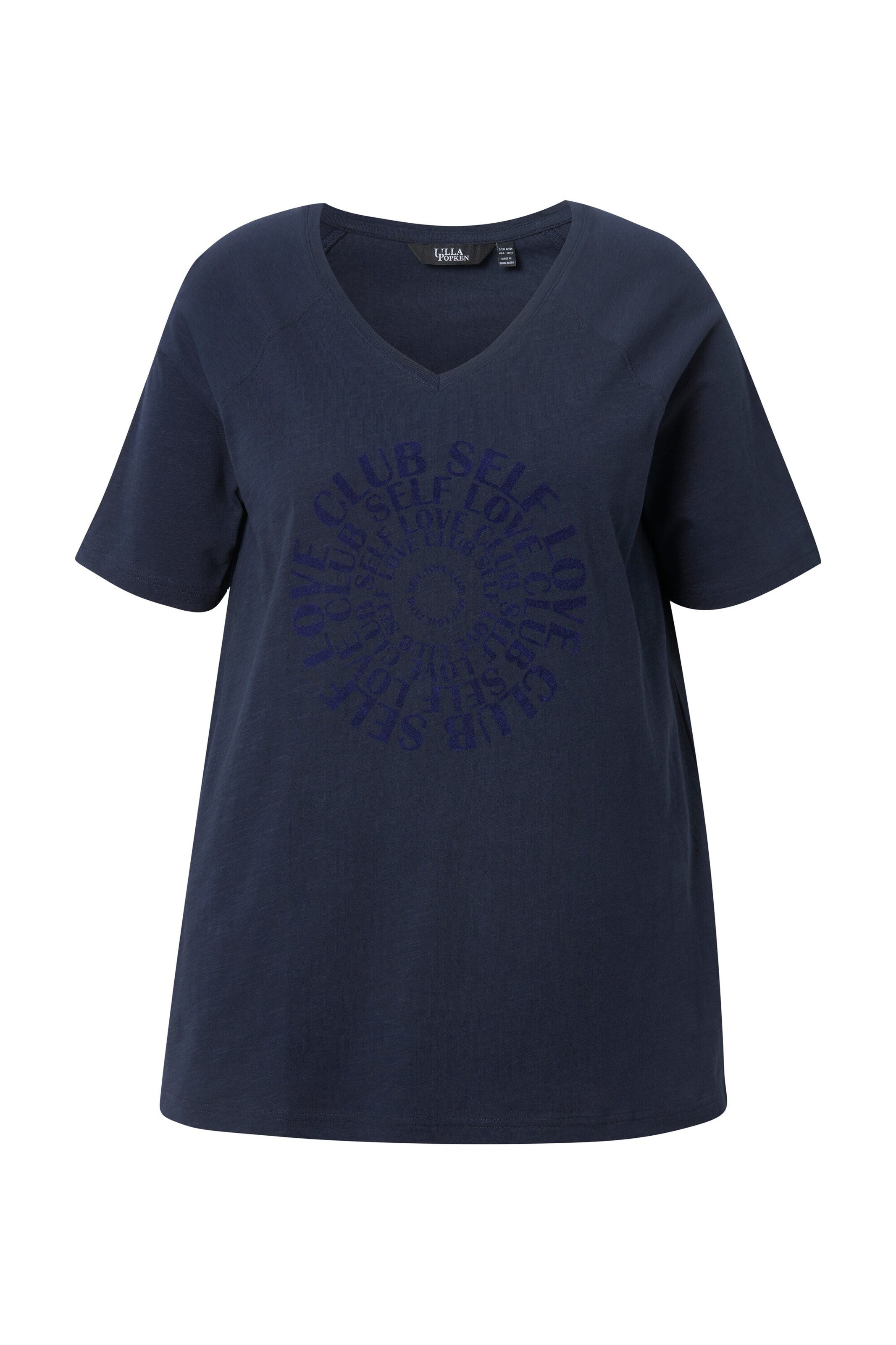 Ulla Popken Shirt in Blau: Vorderseite