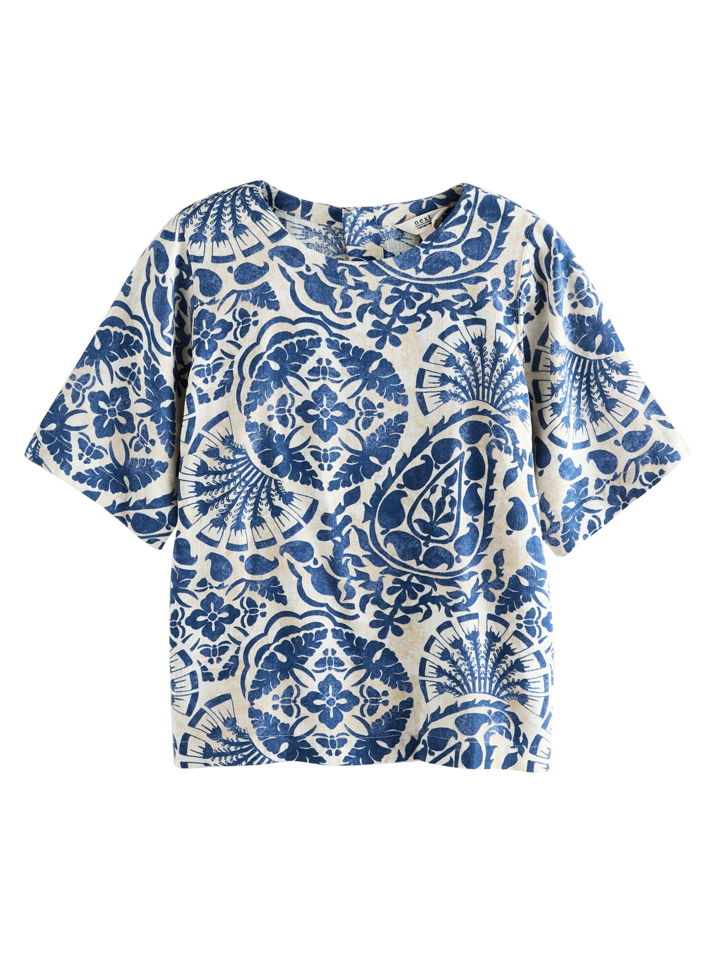 Next Shirts i blå: forside