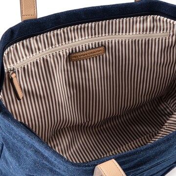 TOM TAILOR Shopper 'Gilda' in Blauw