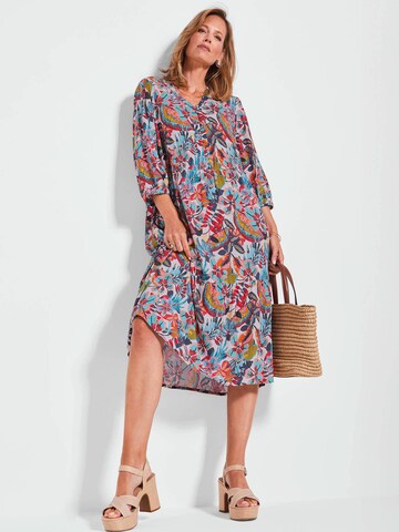 Robe d’été Goldner en mélange de couleurs