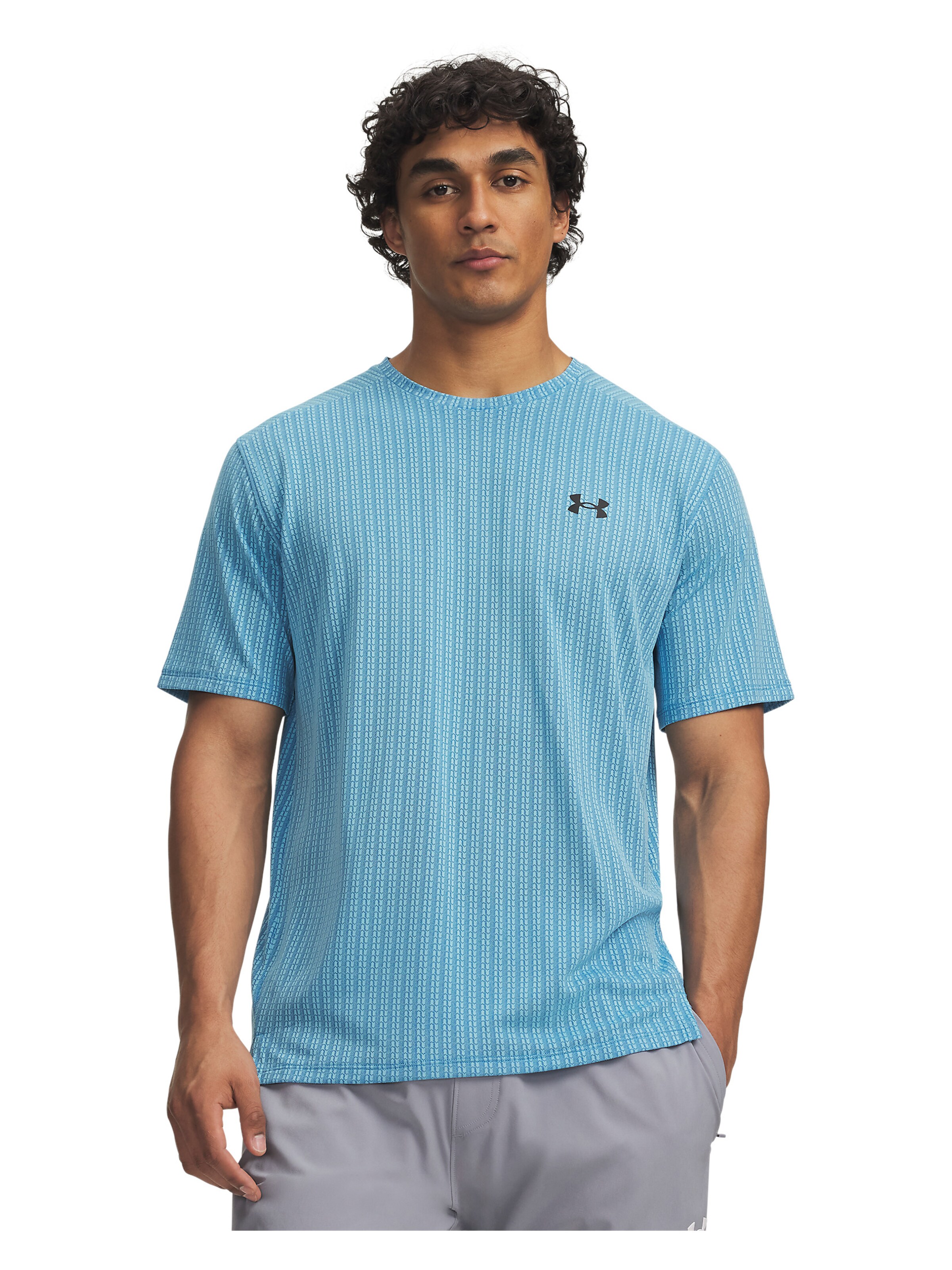 UNDER ARMOUR Functioneel shirt 'Tech Vent' in Blauw: voorkant