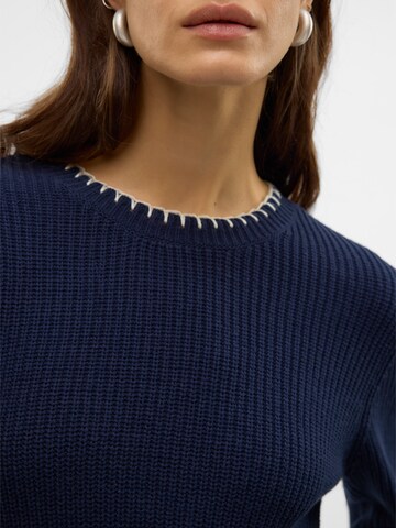 VERO MODA Sweater 'VMLIGHTCREAM' in Blue
