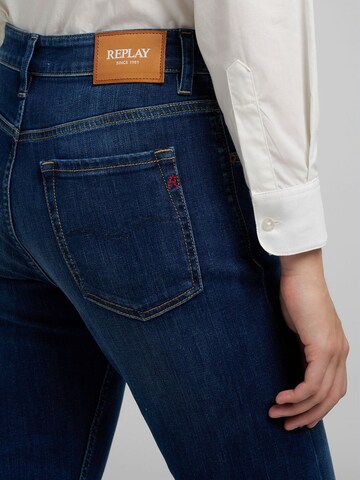 REPLAY Regular Jeans 'Marty' in Blau