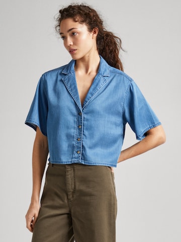 Pepe Jeans Bluse 'AVA' in Blau: predná strana