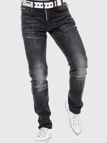 CIPO & BAXX Regular Jeans in Black