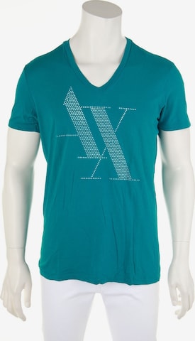 ARMANI EXCHANGE T-Shirt M in Grün: predná strana