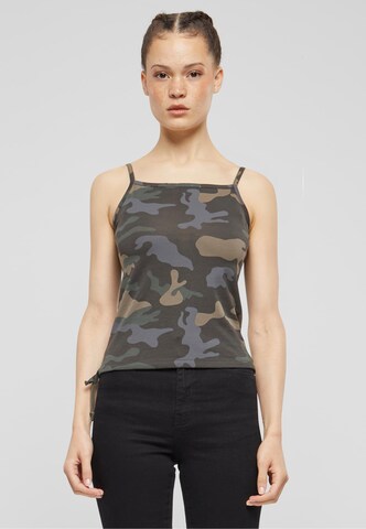 Brandit Top 'Lilly ' in Braun: Vorderseite