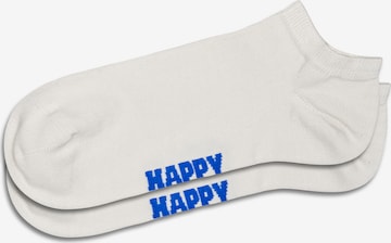 Chaussettes Happy Socks en blanc : devant