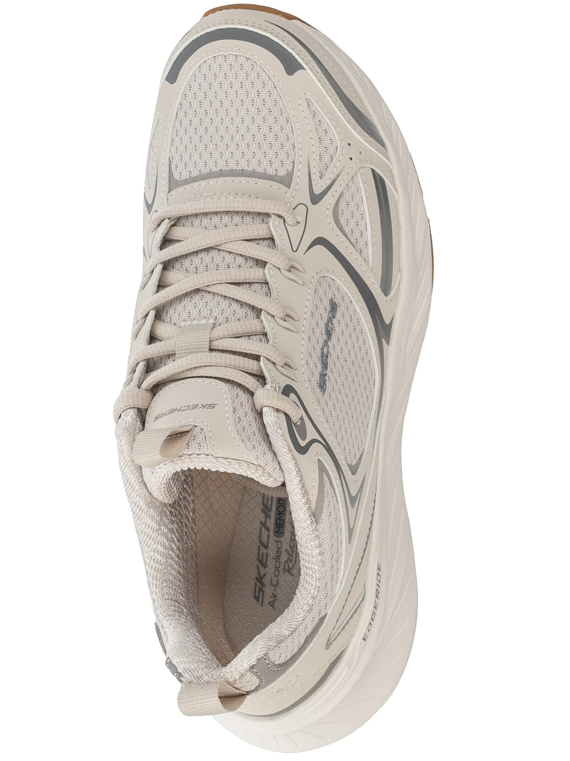 SKECHERS Sneakers laag 'Skechers Edgeride - Silver Eclipse' in Beige