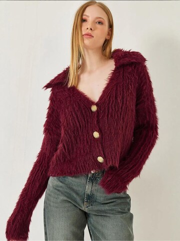 Bianco Lucci - Casaco de malha em vermelho