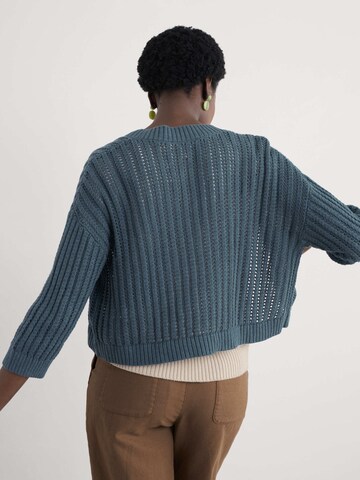 Seasalt Cornwall Cardigan 'Tinners Way' i grøn
