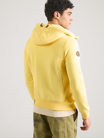 naketano Sweatjacke in Gelb
