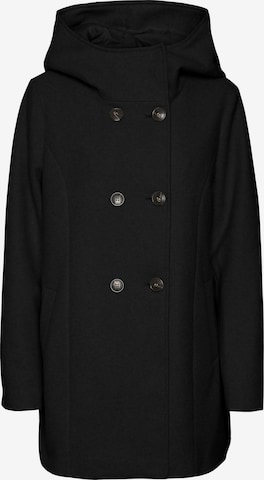 Manteau mi-saison 'Fortune' VERO MODA en noir : devant