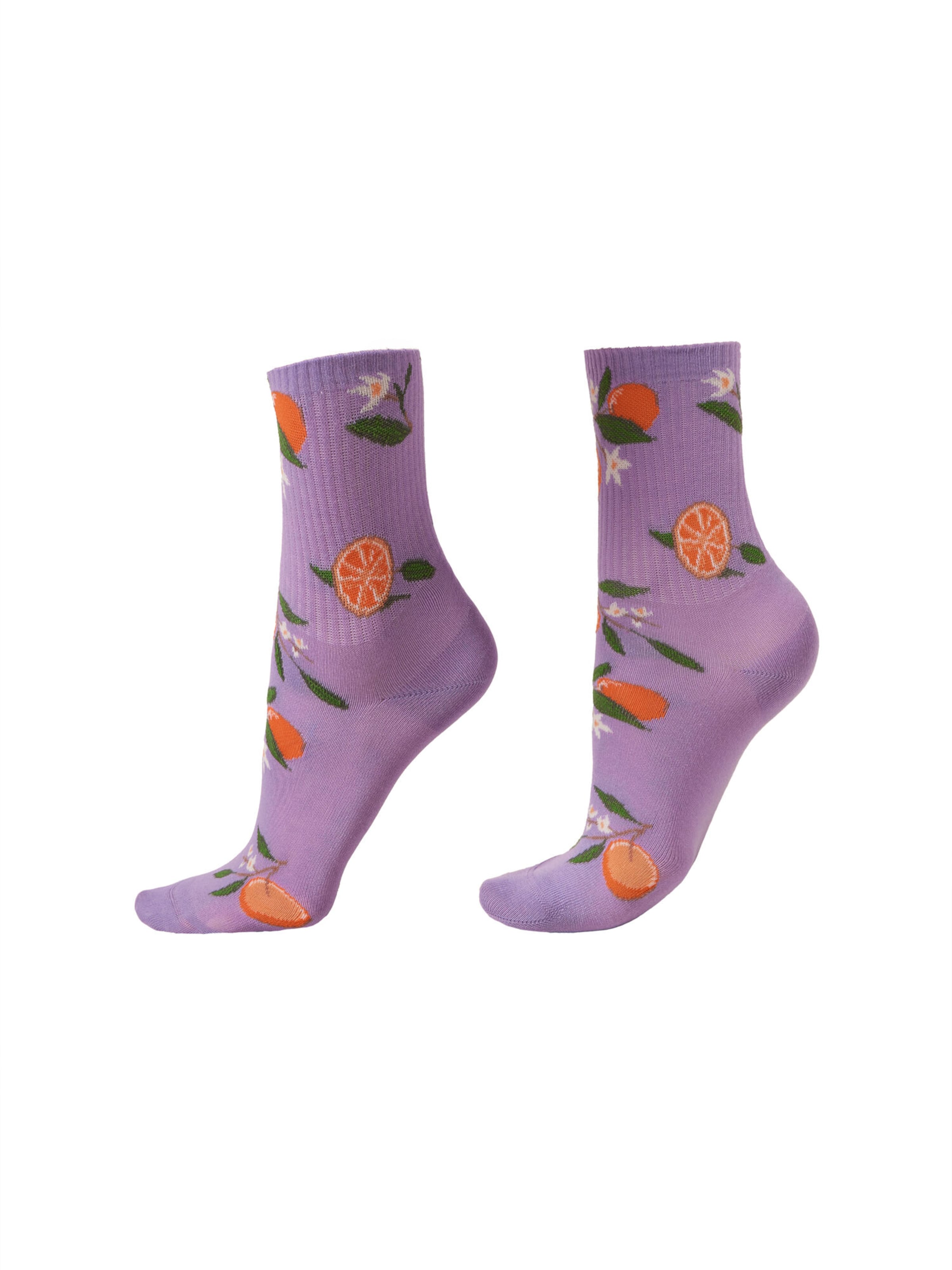 CALZEDONIA Socks in Purple: front