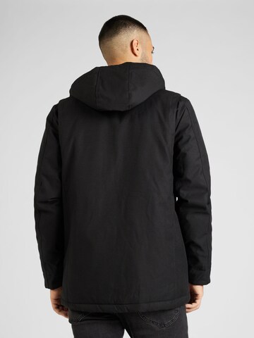 Revolution Between-seasons parka 'Alpine' in Black